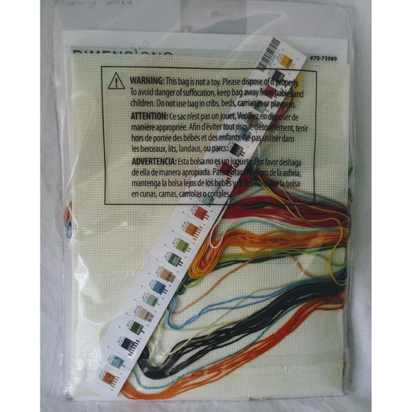 Counted Cross Stitch Baby Hippo Personalize Dimensions Nursery Kit Alphabet NEW - Picture 3 of 4